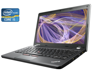 БУ Ноутбук А-класс Lenovo ThinkPad Edge E330 / 13&quot; (1366x768) TN / Intel Core i5-3210M (2 (4) ядра по 2.5 - 3.1 GHz) / 8 GB DDR3 / 120 GB SSD / Intel HD Graphics 4000/ WebCam  из Европы в Харкові