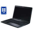 Ноутбук A-класс Toshiba Satellite C650-198 / 15.6" (1366x768) TN / Intel Core i3-350M (2 (4) ядра по 2.26 GHz) / 8 GB DDR3 / 128 GB SSD / Intel HD Graphics / WebCam / DVD-RW / Win 10 Pro - 1