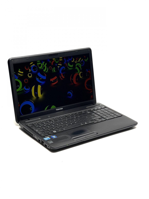 Ноутбук A-класс Toshiba Satellite C650-198 / 15.6&quot; (1366x768) TN / Intel Core i3-350M (2 (4) ядра по 2.26 GHz) / 8 GB DDR3 / 128 GB SSD / Intel HD Graphics / WebCam / DVD-RW / Win 10 Pro - 4