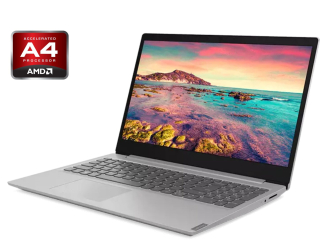 БУ Ноутбук Lenovo IdeaPad S145-15AST / 15.6&quot; (1366x768) TN / AMD A4-9125 (2 ядра по 2.3 - 2.6 GHz) / 8 GB DDR4 / 256 GB SSD / AMD Radeon R3 Graphics / WebCam / Win 10 Home из Европы в Харкові