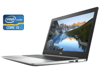 БУ Ноутбук Dell Inspiron 15 5570 / 15.6&quot; (1920x1080) TN Touch / Intel Core i5-8250U (4 (8) ядра по 1.6 - 3.4 GHz) / 8 GB DDR4 / 120 GB SSD / Intel UHD Graphics 620 / WebCam / Win 10 Home из Европы в Харкові