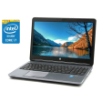 Ноутбук HP ProBook 650 G1 / 15.6" (1920x1080) TN / Intel Core i7-4800MQ (4 (8) ядра по 2.7 - 3.7 GHz) / 8 GB DDR3 / 500 GB HDD / Intel HD Graphics 4600 / WebCam / DVD-ROM / Win 10 Pro - 1