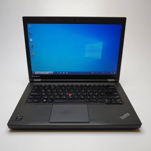 Ноутбук Lenovo ThinkPad T440p / 14&quot; (1366x768) TN / Intel Core i5-4210M (2 (4) ядра по 2.6 - 3.2 GHz) / 8 GB DDR3 / 128 GB SSD / Intel HD Graphics 4600 / WebCam / DVD-ROM / Win 10 Pro - 2