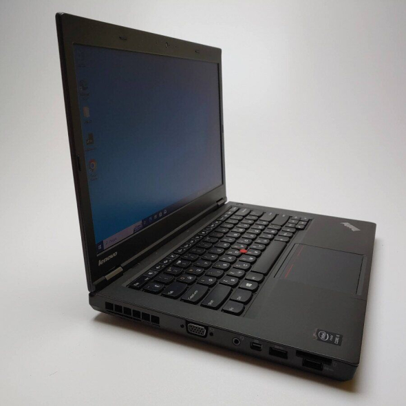 Ноутбук Lenovo ThinkPad T440p / 14&quot; (1366x768) TN / Intel Core i5-4210M (2 (4) ядра по 2.6 - 3.2 GHz) / 8 GB DDR3 / 128 GB SSD / Intel HD Graphics 4600 / WebCam / DVD-ROM / Win 10 Pro - 4