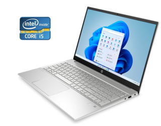 БУ Ноутбук Б-класс HP Pavilion 15-eg1056nr / 15.6&quot; (1920x1080) IPS Touch / Intel Core i5-1155G7 (4 (8) ядра по 4.5 GHz) / 16 GB DDR4 / 512 GB SSD / Intel Iris X Graphics / WebCam / Win 10 Home из Европы
