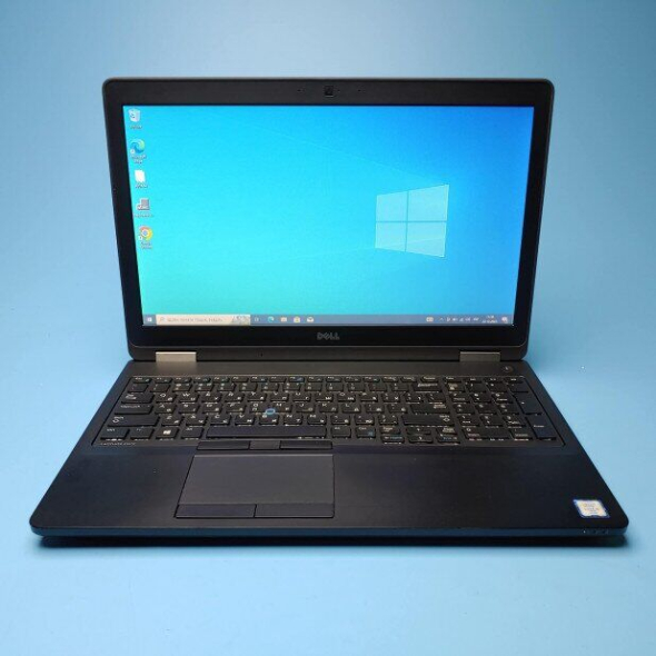 Ноутбук Dell Latitude E5570 / 15.6&quot; (1366x768) TN / Intel Core i5-6300U (2 (4) ядра по 2.4 - 3.0 GHz) / 8 GB DDR4 / 240 GB SSD / Intel HD Graphics 520 / WebCam / Win 10 Pro - 2