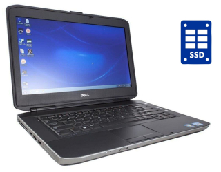 БУ Ноутбук A-класс Dell Latitude E5430 / 14&quot; (1366x768) TN / Intel Core i3-3110M (2 (4) ядра по 2.4 GHz) / 4 GB DDR3 / 120 GB SSD / Intel HD Graphics 4000 / DVD-RW / Win 10 Pro из Европы в Харькове