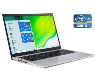 БУ Ультрабук Acer Aspire 5 A515-56 / 15.6&quot; (1920x1080) TN / Intel Core i5-1135G7 (4 (8) ядра по 2.4 - 4.2 GHz) / 8 GB DDR4 / 240 GB SSD / Intel Iris X Graphics / WebCam / Win 11 Home из Европы в Харкові