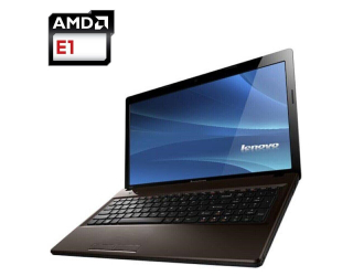 БУ Ноутбук Lenovo Ideapad G585 / 15.6&quot; (1366x768) TN / AMD E1-1200 (2 ядра по 1.4 GHz) / 4 GB DDR3 / 320 GB HDD / AMD Radeon HD 7310 Graphics / WebCam из Европы в Харкові