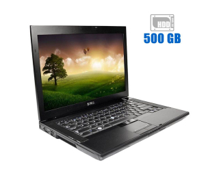 БУ Ноутбук Dell Latitude E6400 / 14.1&quot; (1280x800) TN / Intel Core 2 Duo P8700 (2 ядра по 2.53 GHz) / 4 GB DDR3 / 500 GB HDD / Intel GMA 4500MHD Graphics / АКБ не держит из Европы в Харькове