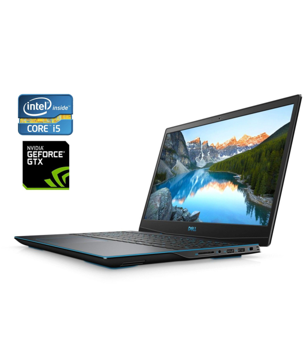 Игровой ноутбук Б-класс Dell G3 15 3500 / 15.6&quot; (1920x1080) IPS / Intel Core i5-10300H (4 (8) ядра по 2.5 - 4.5 GHz) / 16 GB DDR4 / 512 GB SSD / nVidia GeForce GTX 1660 Ti, 6 GB GDDR6, 192-bit / WebCam / Win 11 Home - 1