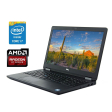 Игровой ноутбук Dell Latitude E5570 / 15.6" (1366x768) TN / Intel Core i7-6600U (2 (4) ядра по 2.6 - 3.4 GHz) / 8 GB DDR4 / 240 GB SSD / AMD Radeon R7 M360, 2 GB DDR3, 64-bit / WebCam / Win 10 Pro - 1