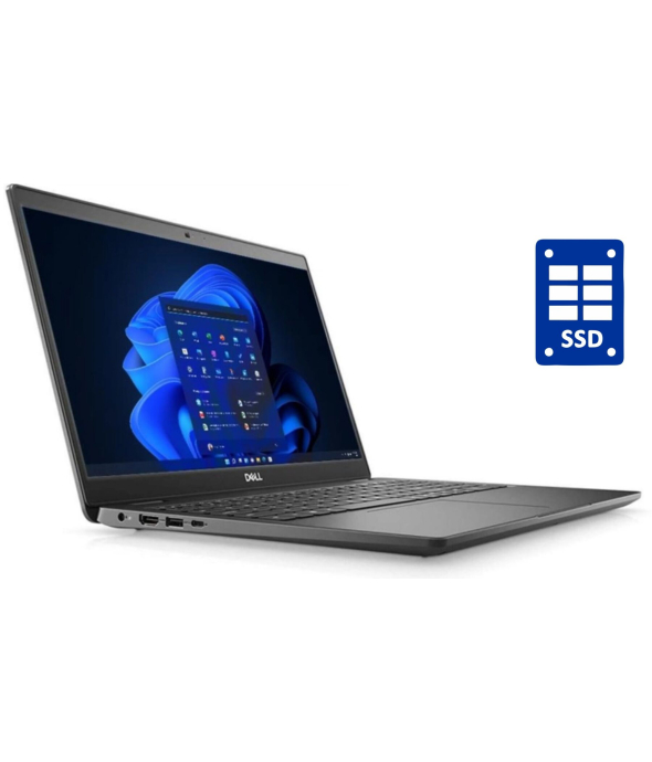 Ноутбук Dell Latitude 3520 / 15.6&quot; (1920x1080) IPS / Intel Core i3-1115G4 (2 (4) ядра по 1.7 - 4.1 GHz) / 8 GB DDR4 / 256 GB SSD / Intel UHD Graphics / WebCam / Win 11 Pro - 1