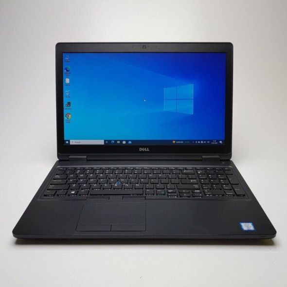 Ноутбук Dell Latitude 5580 / 15.6&quot; (1920x1080) IPS / Intel Core i5-7300U (2 (4) ядра по 2.6 - 3.5 GHz) / 8 GB DDR4 / 256 GB SSD / Intel HD Graphics 620 / WebCam / Win 10 Pro - 2