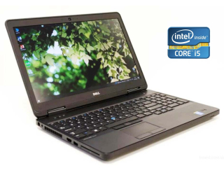 БУ Ноутбук Dell Latitude E5540 / 15.6&quot; (1366x768) TN / Intel Core i5-4200U (2 (4) ядра по 1.6 - 2.6 GHz) / 8 GB DDR3 / 240 GB SSD / Intel HD Graphics 4400 / WebCam / DVD-ROM / Win 10 Pro из Европы в Харькове