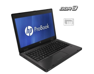 БУ Ноутбук HP ProBook 6470b / 14&quot; (1366x768) TN / Intel Core i3-2370M (2 (4) ядра по 2.4 GHz) / 4 GB DDR3 / 120 GB SSD / Intel HD Graphics 4000 / WebCam из Европы в Харькове