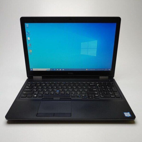 Ноутбук Dell Latitude E5570 / 15.6&quot; (1920x1080) IPS / Intel Core i5-6300U (2 (4) ядра по 2.4 - 3.0 GHz) / 8 GB DDR4 / 256 GB SSD / Intel HD Graphics 520 / Win 10 Pro - 2