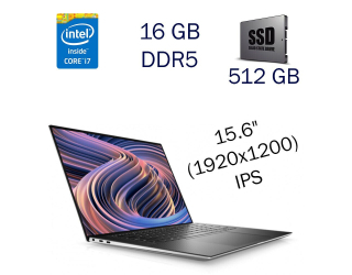 БУ Игровой ноутбук Dell XPS 15 9520 / 15.6&quot; (1920x1200) IPS / Intel Core i7-12700H (14 (20) ядер по 3.5 - 4.7 GHz) / 16 GB DDR5 / 512 GB SSD / nVidia GeForce RTX 3050, 4 GB GDDR6, 128-bit / WebCam из Европы в Харкові