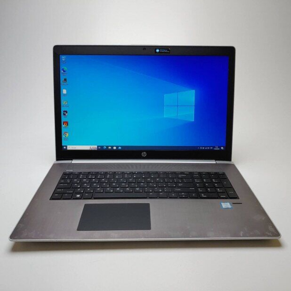Игровой ноутбук Б-класс HP ProBook 470 G5 / 17.3&quot; (1600x900) TN / Intel Core i5-8250U (4 (8) ядра по 1.6 - 3.4 GHz) / 8 GB DDR4 / 256 GB SSD / nVidia GeForce 930MX, 2 GB DDR3, 64-bit / WebCam / Win 10 Pro - 2