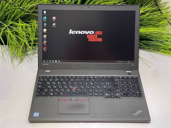 Ноутбук Lenovo ThinkPad T560 / 15.6&quot; (1920x1080) IPS / Intel Core i5-6200U (2 (4) ядра по 2.3 - 2.8 GHz) / 16 GB DDR3 / 480 GB SSD / Intel HD Graphics 520 - 2