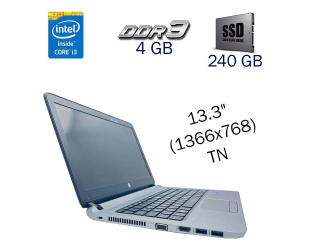 БУ Нетбук HP ProBook 430 G2 / 13.3&quot; (1366x768) TN / Intel Core i3-5010U (2 (4) ядра 2.1 GHz) / 4 GB DDR3 / 240 GB SSD / Intel HD Graphics 5500 / WebCam  из Европы в Харькове