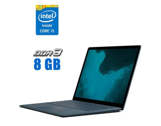 БУ Ультрабук Б-класс Microsoft Surface Laptop 2 / 13.5&quot; (2256x1504) IPS Touch / Intel Core i5-8250U (4 (8) ядра по 1.6 - 3.4 GHz) / 8 GB DDR3 / 256 GB SSD M.2 / Intel UHD Graphics 620 / WebCam / HDMI из Европы в Харкові