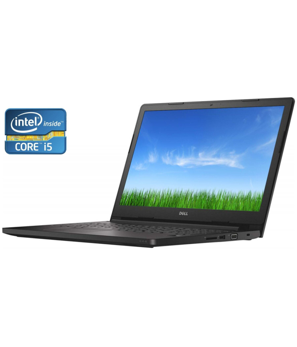 Ноутбук Dell Latitude 3570 / 15.6&quot; (1366x768) TN / Intel Core i5-6200U (2 (4) ядра по 2.3 - 2.8 GHz) / 8 GB DDR3 / 240 GB SSD / Intel HD Graphics 520 / WebCam / Win 10 Pro - 1