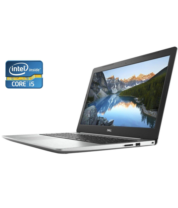 Ноутбук Dell Inspiron 15 5570 / 15.6&quot; (1920x1080) TN / Intel Core i5-8250U (4 (8) ядра по 1.6 - 3.4 GHz) / 8 GB DDR4 / 480 GB SSD / Intel UHD Graphics 620 / WebCam / Win 10 Home - 1
