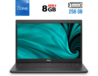 БУ Ноутбук Б-класс Dell Latitude 3420 / 14&quot; (1366x768) TN / Intel Core i5-1135G7 (4 (8) ядра по 2.4 - 4.2 GHz) / 8 GB DDR4 / 256 GB SSD M.2 / Intel Iris Xe Graphics / WebCam / USB 3.2 / HDMI / Windows 10 лицензия из Европы в Харькове