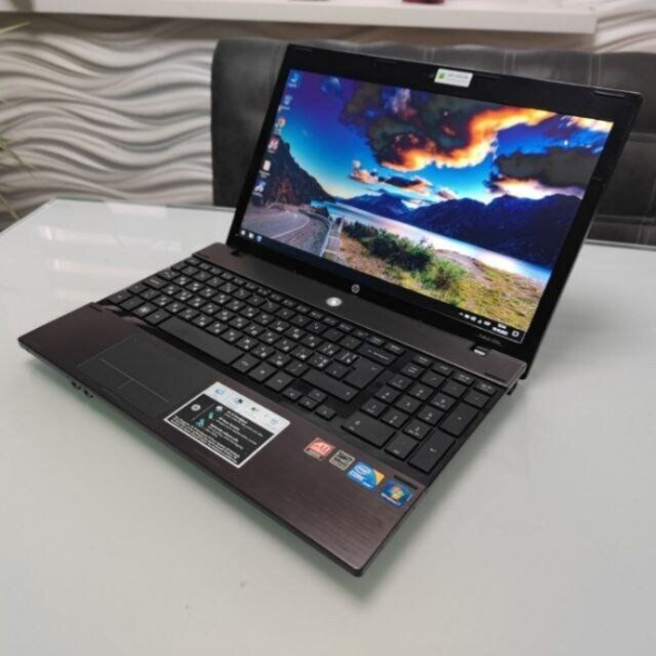 Ноутбук Б-класс HP ProBook 4520s / 15.6&quot; (1366x768) TN / Intel Core i5-480M (2 (4) ядра по 2.66 - 2.93 GHz) / 8 GB DDR3 / 128 GB SSD / AMD Radeon HD 5145, 512 MB GDDR3, 64-bit / DVD-ROM / VGA - 4