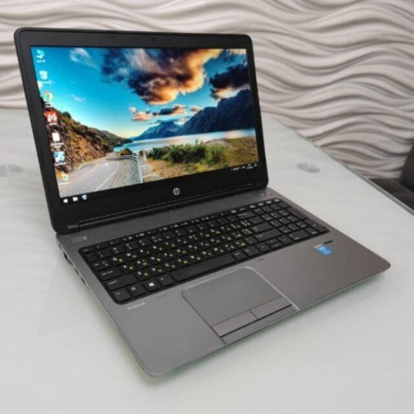 Ноутбук HP ProBook 650 G2 / 15.6&quot; (1366x768) TN / Intel Core i5-4210M (2 (4) ядра по 2.6 - 3.2 GHz) / 8 GB DDR3 / 256 GB SSD / Intel HD Graphics 4600 / WebCam / VGA - 3