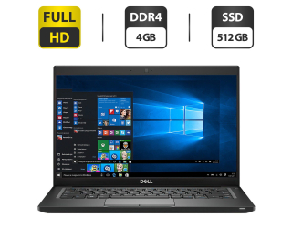 БУ Ультрабук Б-класс Dell Latitude 7390 / 13.3&quot; (1920x1080) TN / Intel Core i3-8130U (2 (4) ядра по 2.2 - 3.4 GHz) / 4 GB DDR3 / 512 GB SSD / Intel UHD Graphics 620 / WebCam / HDMI из Европы в Харькове