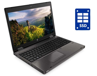 БУ Ноутбук HP ProBook 6570b / 15.6&quot; (1366x768) TN / Intel Core i3-3110M (2 (4) ядра по 2.4 GHz) / 8 GB DDR3 / 120 GB SSD / Intel HD Graphics 4000 / DVD-ROM из Европы в Харькове