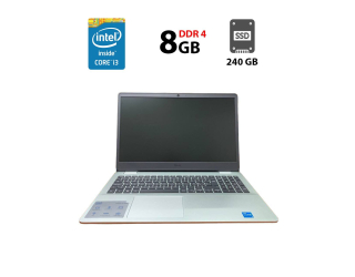 БУ Ноутбук Dell Inspiron 3501 / 15.6&quot; (1366x768) TN / Intel Core i3-1115G4 (2 (4) ядра по 1.7 - 4.1 GHz) / 8 GB DDR4 / 240 GB SSD / Intel UHD Graphics  из Европы в Харкові