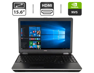 БУ Ноутбук Б-класс Dell Latitude E6520 / 15.6&quot; (1366x768) TN / Intel Core i5-2410M (2 (4) ядра по 2.3 - 2.9 GHz) / 4 GB DDR3 / 500 GB HDD / nVidia NVS 4200M, 1 GB GDDR3, 64-bit / HDMI из Европы