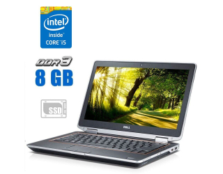 БУ Ноутбук Dell Latitude E6320 / 13.3&quot; (1366x768) TN / Intel Core i5-2410M (2 (4) ядра по 2.3 - 2.9 GHz) / 8 GB DDR3 / 240 GB SSD / Intel HD Graphics 3000 / WebCam из Европы в Харькове