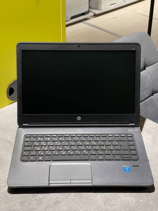 Ноутбук HP ProBook 640 G1 / 14&quot; (1366x768) TN / Intel Core i3-4100M (2 (4) ядра по 2.5 GHz) / 8 GB DDR3 / 240 GB SSD / Intel HD Graphics 4600 / WebCam - 2