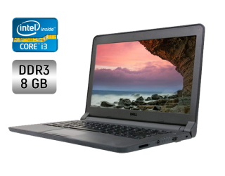 БУ Ноутбук Dell Latitude 3350 / 13.3&quot; (1366x768) TN / Intel Core i3-5005U (2 (4) ядра по 2.0 GHz) / 8 GB DDR3 / 128 GB SSD / Intel HD Graphics 5500 / WebCam / HDMI из Европы в Харкові