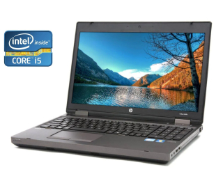 БУ Ноутбук HP ProBook 6570b / 15.6&quot; (1366x768) TN / Intel Core i5-3210M (2 (4) ядра по 2.5 - 3.1 GHz) / 4 GB DDR3 / 240 GB SSD / Intel HD Graphics 4000 / DVD-RW / Win 10 Pro из Европы в Харькове