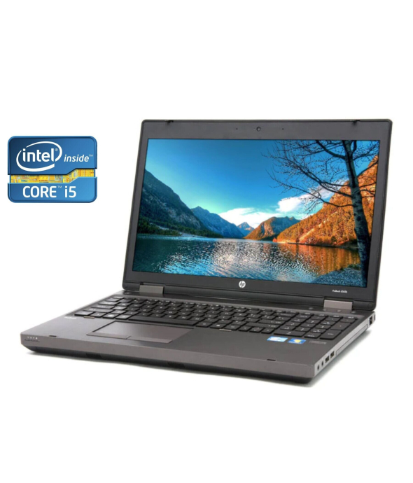 Ноутбук HP ProBook 6570b / 15.6&quot; (1366x768) TN / Intel Core i5-3210M (2 (4) ядра по 2.5 - 3.1 GHz) / 8 GB DDR3 / 480 GB SSD / Intel HD Graphics 4000 / DVD-RW / Win 10 Pro - 1