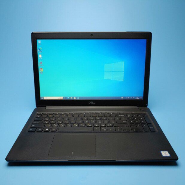 Ноутбук Dell Latitude 3500 / 15.6&quot; (1920x1080) TN / Intel Core i5-8265U (4 (8) ядра по 1.6 - 3.9 GHz) / 16 GB DDR4 / 256 GB SSD / Intel UHD Graphics 620 / WebCam / Win 10 Pro - 2