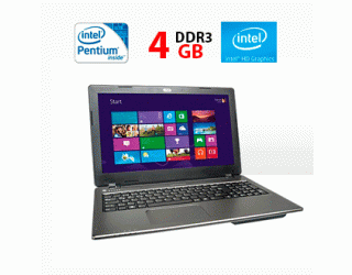 БУ Ноутбук Medion Akoya E6241 / 15.6&quot; (1366x768) TN / Intel Pentium 3550M (2 (2) ядра по 2.3 GHz) / 4 GB DDR3 / 1000 GB HDD / Intel HD Graphics 4000 из Европы