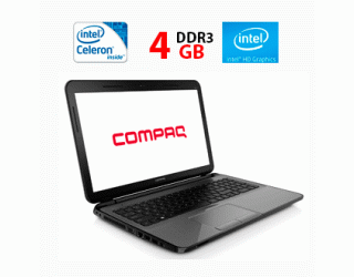 БУ Ноутбук Б-класс HP Compaq 15-s000sg / 15.6&quot; (1366x768) TN / Intel Celeron N2815 (2 ядра по 1.86 - 2.13 GHz) / 4 GB DDR3 / 750 GB HDD / Intel HD Graphics из Европы в Харкові