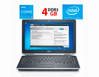 БУ Ноутбук Dell Latitude E6330 / 13.3&quot; (1366x768) TN / Intel Core i5-3380M (2 (4) ядра по 2.9 - 3.6 GHz) / 4 GB DDR3 / 240 GB SSD / Intel HD Graphics 4000 из Европы в Харькове