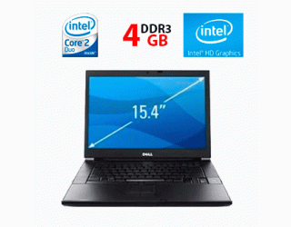 БУ Ноутбук Б-класс Dell Latitude E6500 / 15.6&quot; (1440x900) TN / Intel Core 2 Duo P8700 (2 ядра по 2.53 GHz) / 4 GB DDR3 / 240 GB SSD / Intel GMA 4500MHD Graphics из Европы в Харькове