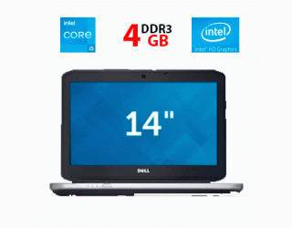 БУ Ноутбук Dell Latitude E5430 / 14&quot; (1366x768) TN / Intel Core i5-3210M (2 (4) ядра по 2.5 - 3.1 GHz) / 4 GB DDR3 / 240 GB SSD / Intel HD Graphics 4000 / WebCam из Европы в Харькове