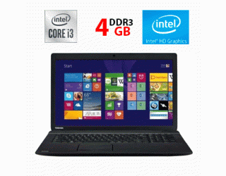 БУ Ноутбук Toshiba Satellite Pro C660 / 15.6&quot; (1366x768) TN / Intel Core i3-380M (2 (4) ядра по 2.53 GHz) / 4 GB DDR3 / 500 GB HDD / Intel HD Graphics 1000 / WebCam из Европы в Харкові