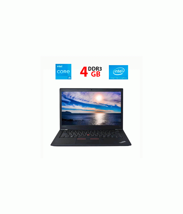 Ноутбук Lenovo ThinkPad T410 / 14&quot; (1440x900) TN / Intel Core i5-520M (2 (4) ядра по 2.4 - 2.93 GHz) / 4 GB DDR3 / 240 GB SSD / Intel HD Graphics / WebCam - 1