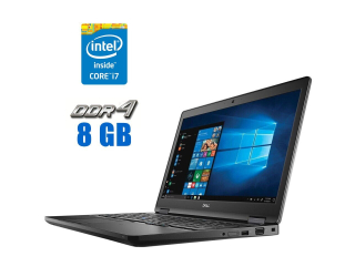 БУ Ноутбук Dell Latitude 5591 / 15.6&quot; (1920x1080) IPS / Intel Core i7-8750H (6 (12) ядер по 2.2 - 4.1 GHz) / 8 GB DDR4 / 480 GB SSD / Intel UHD Graphics 630 / WebCam из Европы в Харькове