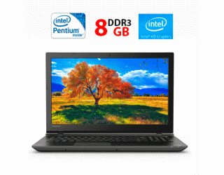 БУ Ноутбук Toshiba Satellite C55 / 15.6&quot; (1366x768) TN / Intel Pentium N3700 (4 ядра по 1.6 - 2.4 GHz) / 8 GB DDR3 / 128 GB SSD / Intel HD Graphics / WebCam из Европы в Харкові